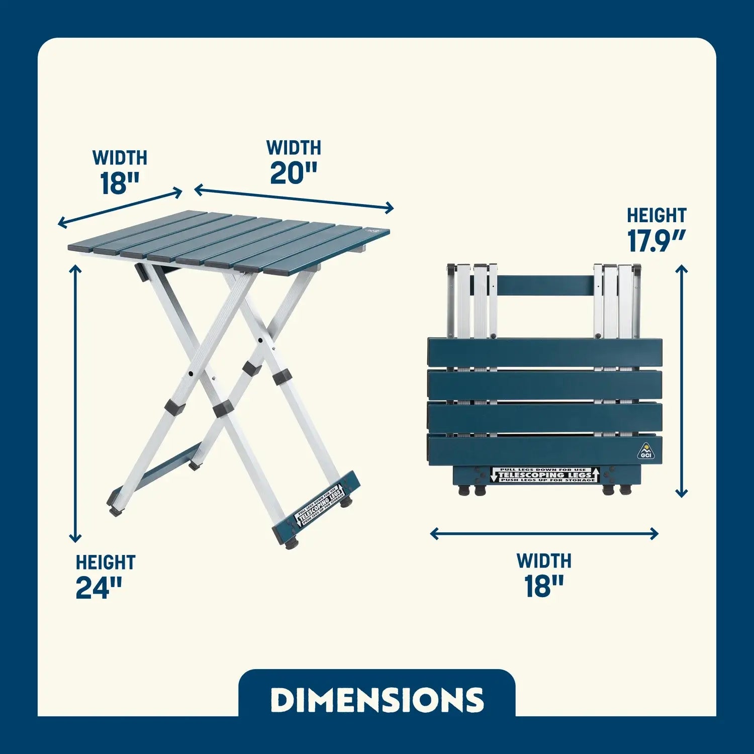 Compact Camp Table 20™ - Image 24