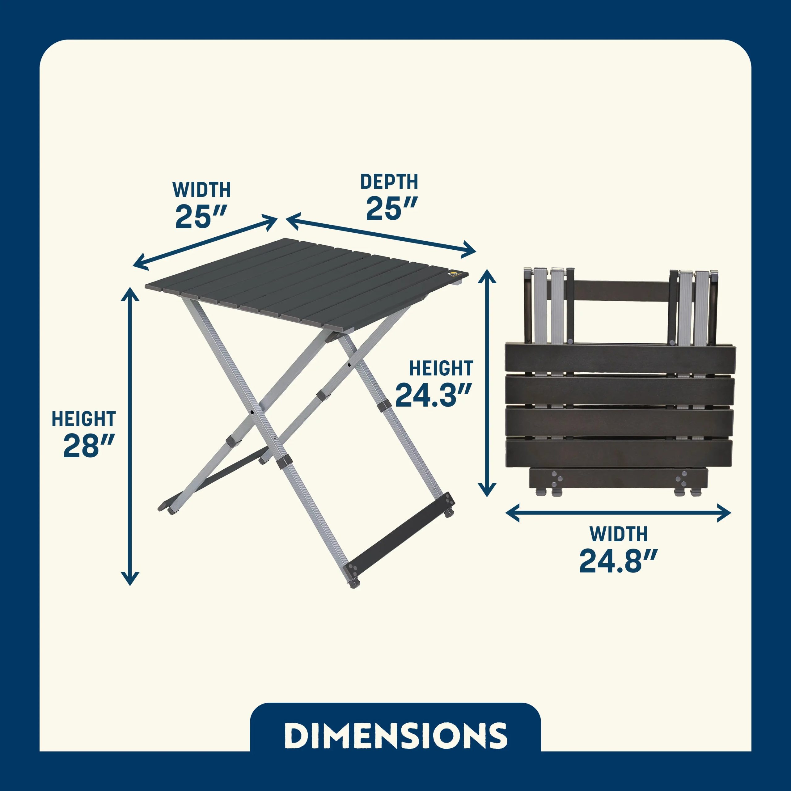 Compact Camp Table 25™ - Image 6