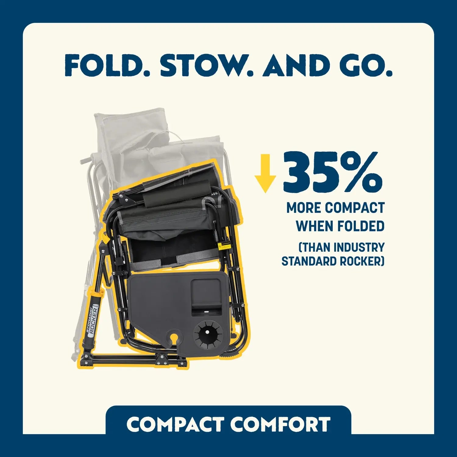 Stowaway Rockerâ„¢ with Side Table - Image 11